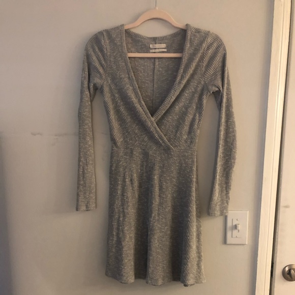 Gray mini dress - Picture 2 of 2